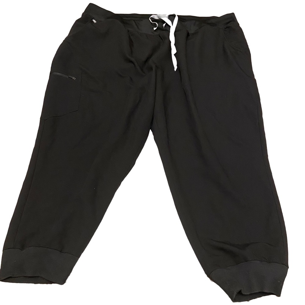 Figs Tansen Technical Collection Jogger Scrub Pants Men Size 5 XL Black